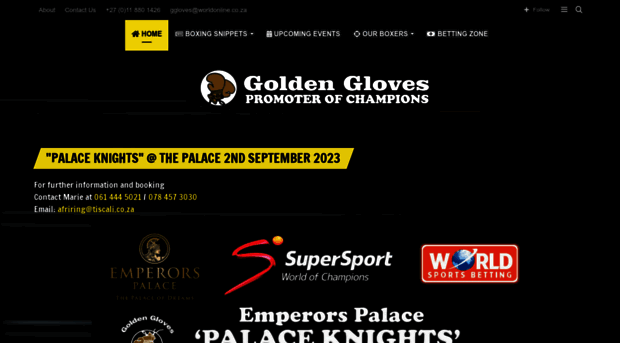 goldengloves.co.za