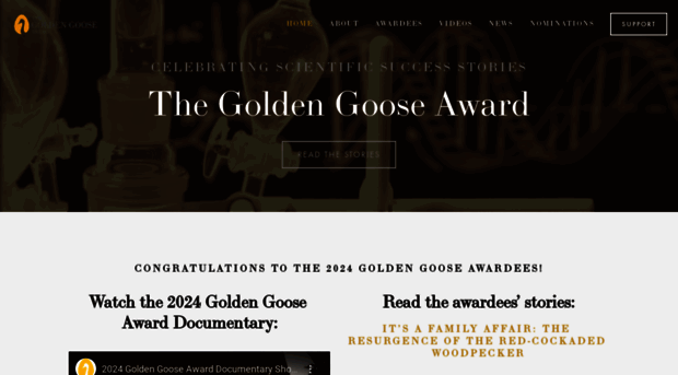 goldengooseaward.org