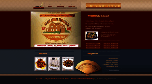 goldenhousechinesefood.com