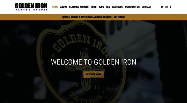 goldenirontattoostudio.com