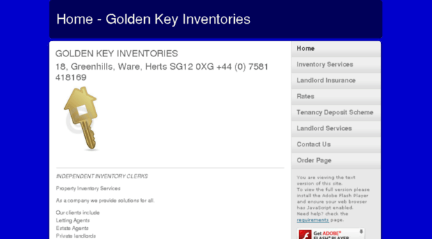 goldenkeyinventories.co.uk
