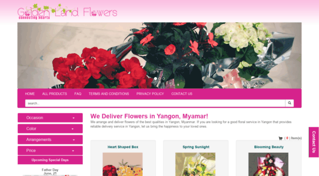 goldenlandflowers.com