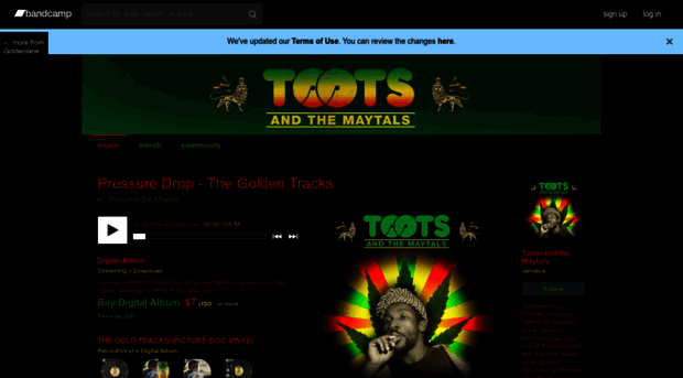 goldenlanetootsandthemaytals.bandcamp.com