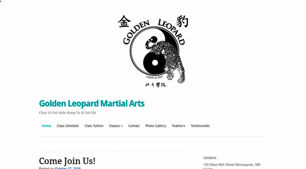 goldenleopardkungfu.com