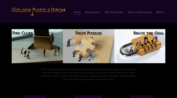 goldenpuzzleroom.com