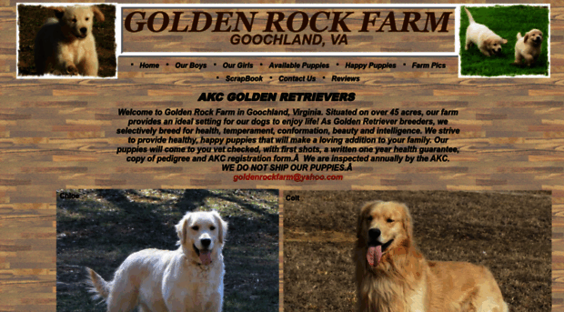 goldenrockfarm.com