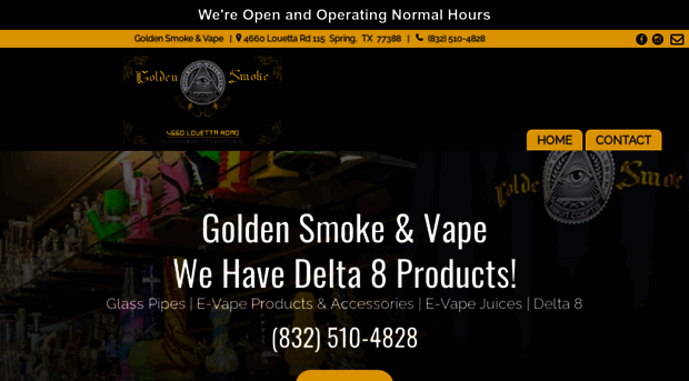 goldensmokeandvapespring.com