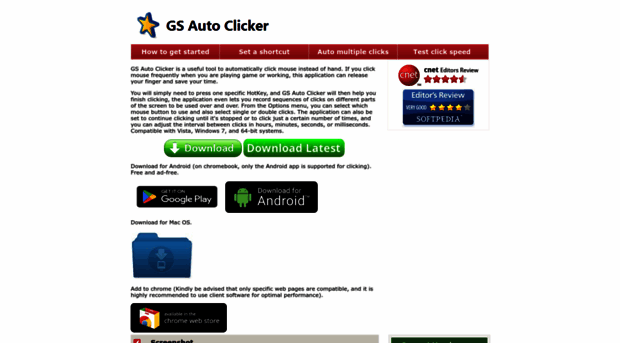 GS Auto Clicker - Quick overview 