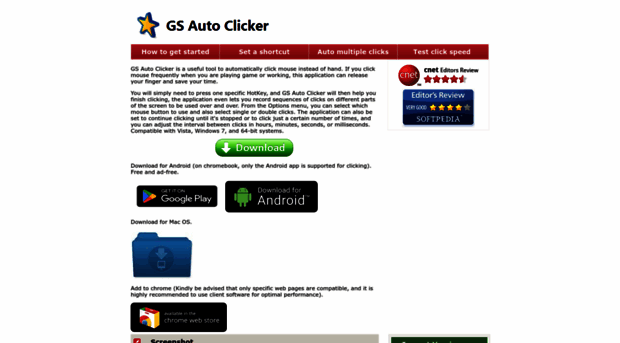 GS Auto Clicker - Quick overview 