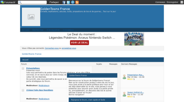 goldentowns.forumactif.fr