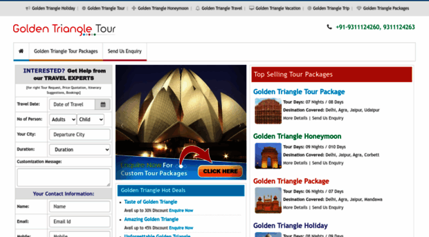 goldentriangletourpackages.net.in