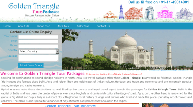 goldentriangletours-packages.com