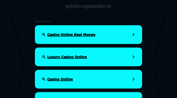 goldenvegaspoker.sk