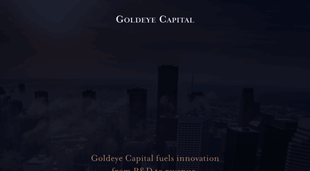 goldeyecapital.com