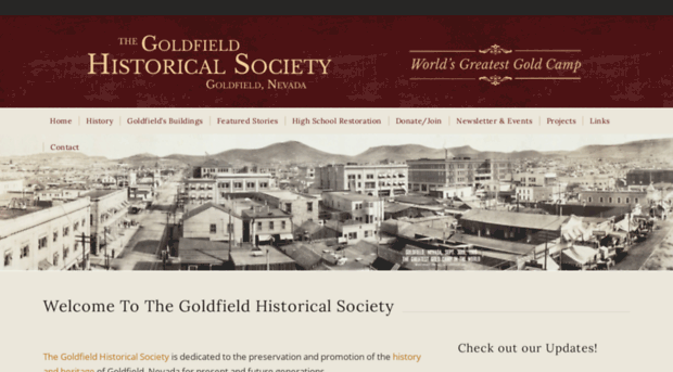 goldfieldhistoricalsociety.com