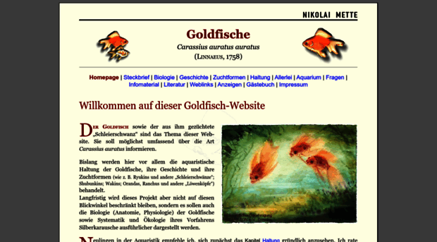 goldfische.kaltwasseraquaristik.de