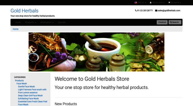 goldherbals.com