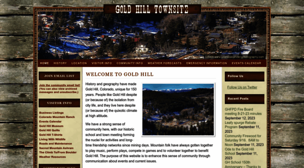 goldhilltown.com