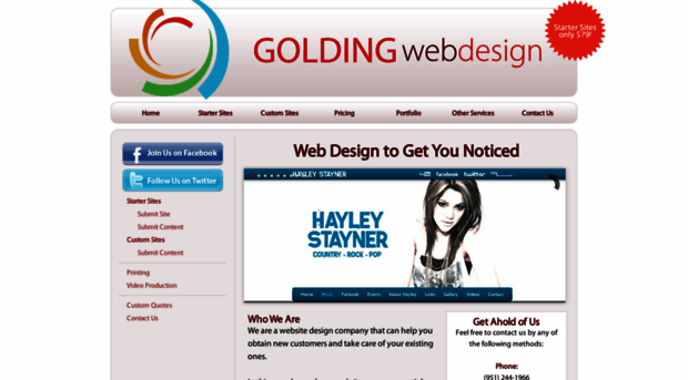 goldingwebdesign.com