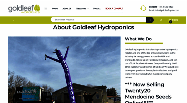 goldleafhydroponics.com