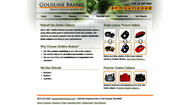 goldlinebrakes.com