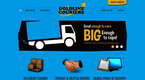 goldlinecouriers.com