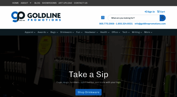 goldlinepromotions.com