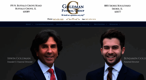 goldmanfuneralgroup.com