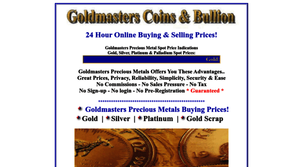 goldmasterscoins.com