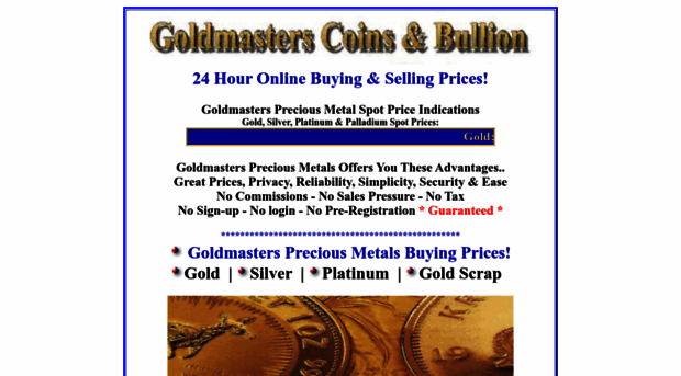 goldmastersusa.com