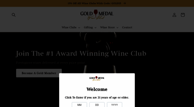 goldmedalwineclub.com