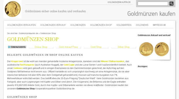 goldmuenzenshop.net