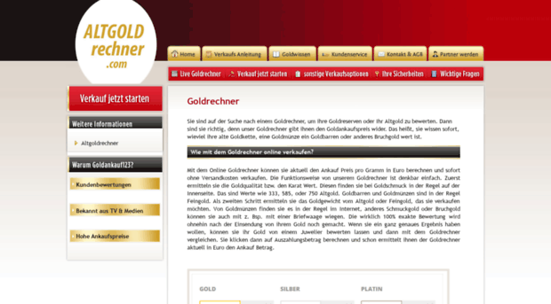 goldrechner.net