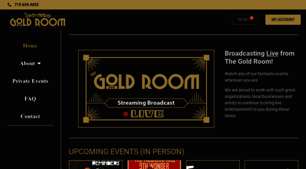 goldroomlive.com
