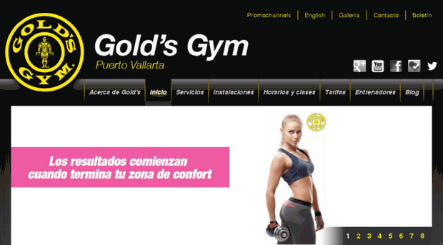 goldsgympuertovallarta.com