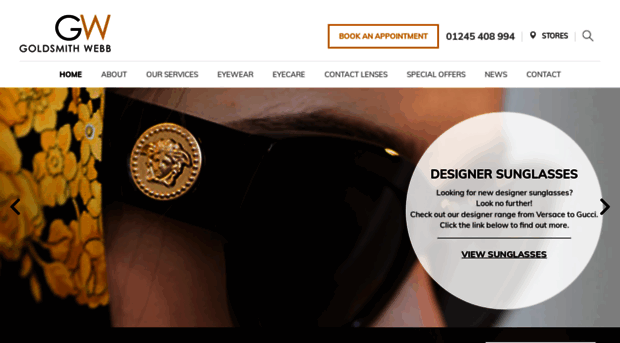 goldsmithwebb-opticians.co.uk