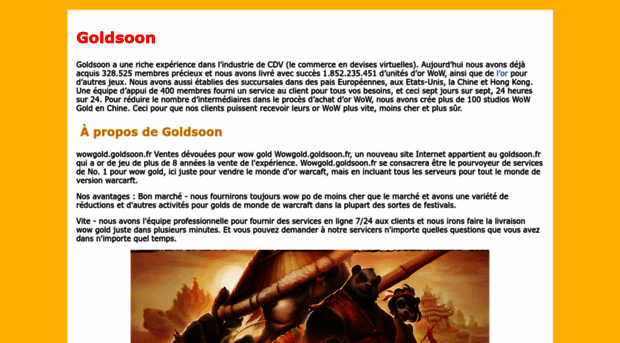 goldsoon.fr