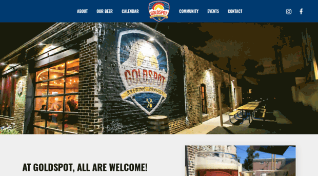 goldspotbrewing.com