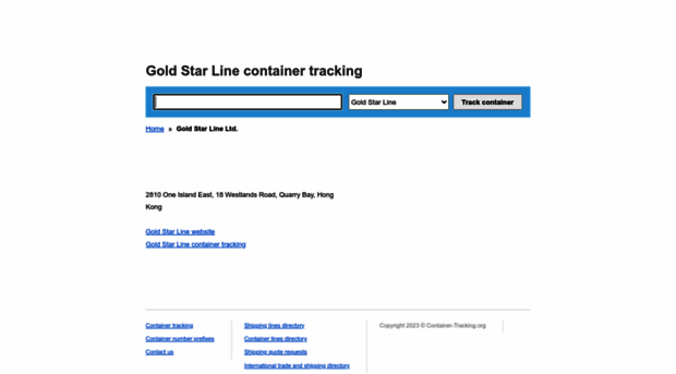 goldstar.container-tracking.org