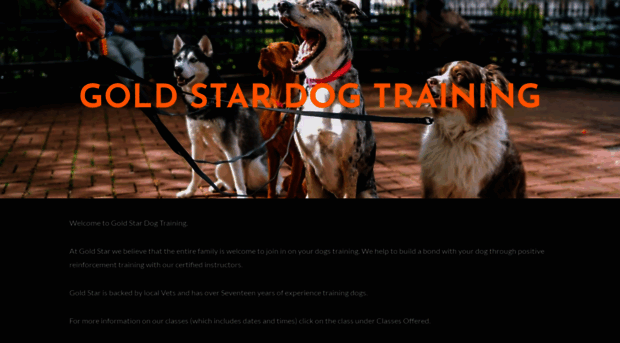 goldstardogtraining.org