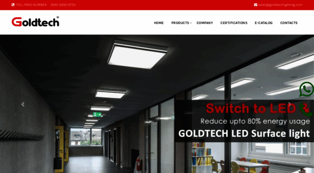 goldtechlighting.com