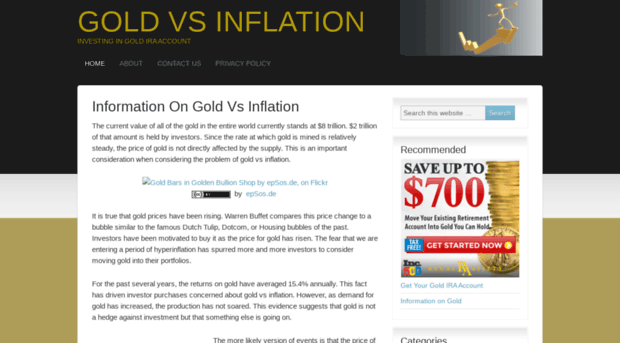 goldvsinflation.com