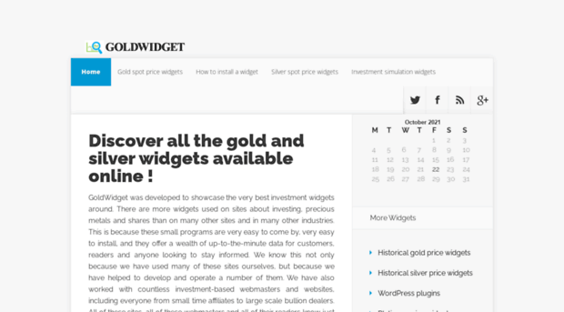 goldwidget.com