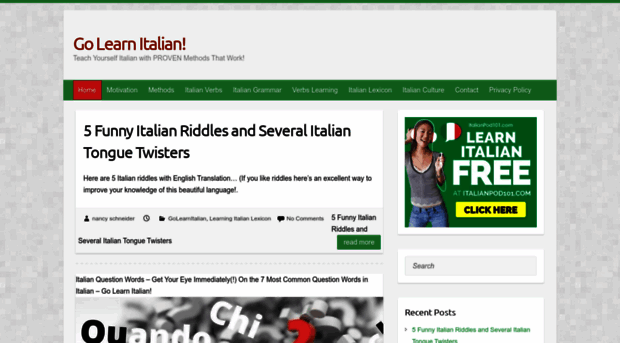 golearnitalian.com