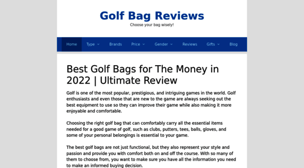 golfbagsreviews.com