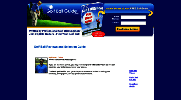 golfballguide.com