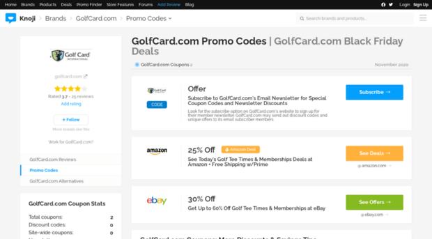 golfcardcom.bluepromocode.com