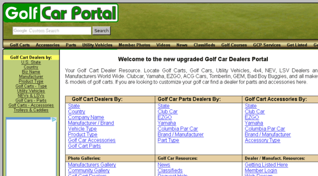 golfcarportal.com