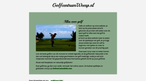 golfcentrumweesp.nl