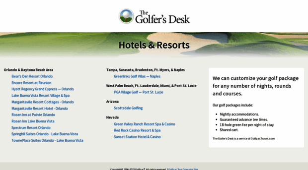 golfersdesk.com